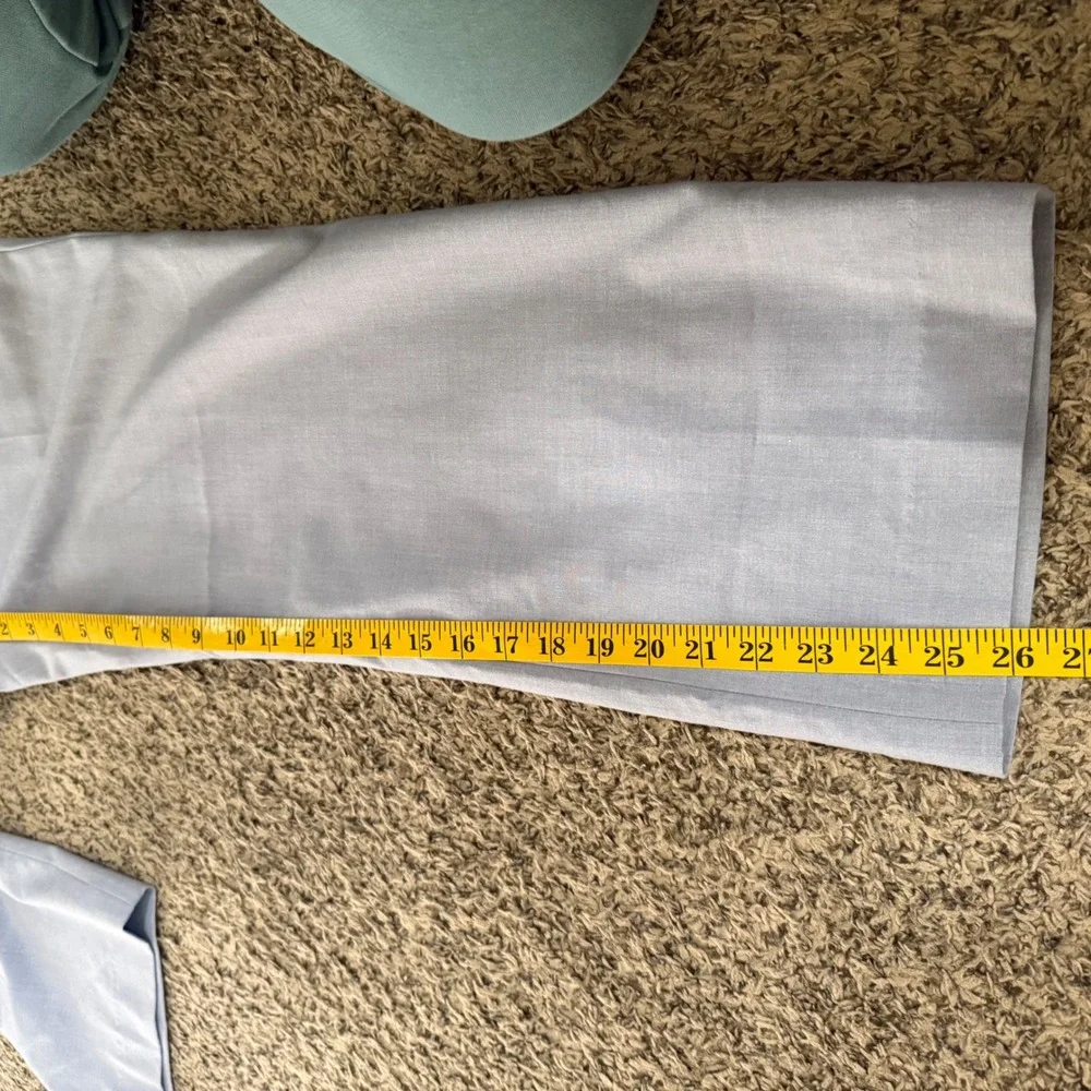 ROZ & ALI Women Grey Wide‎ Leg Cropped Dress Pants Size 4 Business Casual